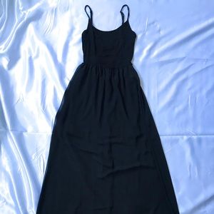 Forever 21 black maxi dress